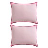 Betseyville Johnson Signature Hotel Solid Pink Full/Queen 4pc Comforter Sham Bonus Set - 2 of 4