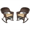 HomeStock Contemporary Chic Chair Set of 2 with  Cushion and Chrome Legs - 2 of 4