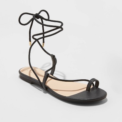 target womens black sandals