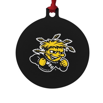 Wichita State University Shockers Logo Aluminum Holiday Christmas Tree Ornament
