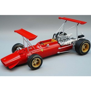 Ferrari 312 F1 "Test Drive Modena" (1969) Red "Mythos Series" Limited Edition to 140 pieces 1/18 Model Car by Tecnomodel - 1 of 3