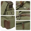 Unique Bargains Vintage Canvas Multiple Pockets Crossbody Bag Fits 13 Inch Laptops - 4 of 4