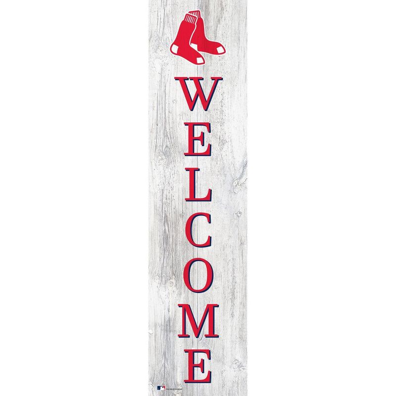 MLB Boston Red Sox 48&#34; Welcome Leaner, 1 of 4