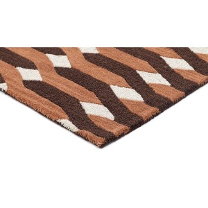 Obeetee Retro Allure Table Tufted Modern Indoor Area Rug - 1 of 4