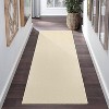 10'× 13' Washable Large Area Rug, Non-Slip, Low Pile, Modern Solid Grey, Stain Resistant Carpet for Living Room, Bedroom, Home Office - 2 of 4