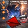 Welding Curtain Screen, Flame-Resistant Vinyl Welding Screen with Frame, 4 Swivel Wheel (2 Lockable) for Workshop and Industrial Protection - 3 of 4
