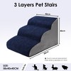 High Density Foam Dog Stairs or Ramp for Small Dogs - 3 of 4