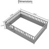 Floor Bed, with Super High Security Barrier, Children's Floor Bed Frame - 2 of 4