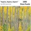 Hart Puzzles: Aspens, Aspens, Aspens by O W Lawrence, 24" x 30", 1000 Piece Puzzle - 2 of 4