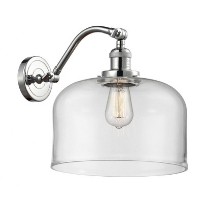 Bell - 1 Light Wall Sconce In Industrial Style-13 Inches Tall and 12 Inches Wide