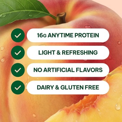 Lumen Sparkling Protein Peaches & Cream - 12 fl oz