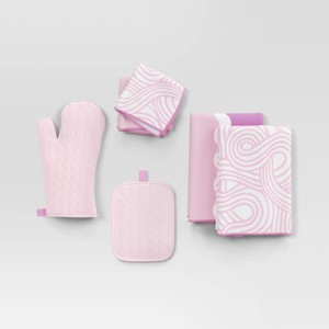 6pc Kitchen Textile Set - Room Essentials™ - 1 of 4