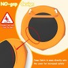 INFURNIC Trampolines 28inch Toddler Trampoline with Handle for Kids Indoor and Outdoor Fun, Orange, 27.5"*27.5"*30" - 2 of 4