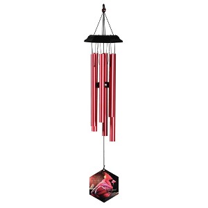 Dicksons Then Sings My Soul, Red 30 x 5.5 Inch Aluminum Noisemaker Windchime - 1 of 2