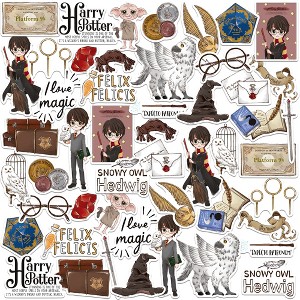 Harry Potter And The Deathly Hallows Part 2 Chibi Collection 50Ct Sticker Pack Miscellaneous 50 Ct. Sticker Pack - 1 of 4