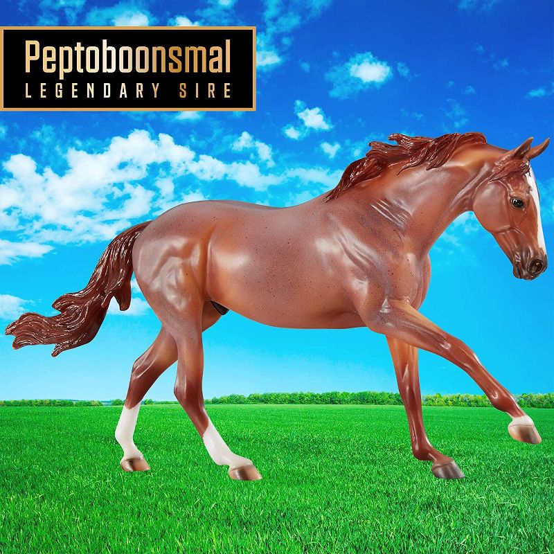 Breyer Animal Creations Breyer Traditional 1:9 Scale Model Horse | Peptoboonsmal | Champion Cutting Horse, 2 of 5