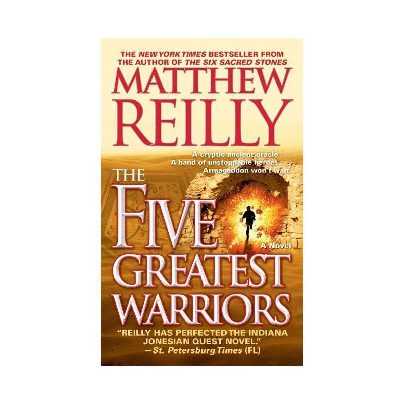 The Five Greatest Warriors - (Jack West, Jr.) by  Matthew Reilly (Paperback), 1 of 2