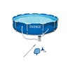 Intex 12' x 2.5' Round Pool w/ Filter Pump & Pool Cleaning Kit w/ Vacuum & Pole - image 2 of 4