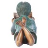 Design Toscano Bookworm Boy, Garden Reader Bronze Statue - 4 of 4
