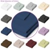 Saloniture 3-Piece Microfiber Massage Table Sheet Set, Includes Flat and Fitted Sheets with Face Cradle Cover - 4 of 4