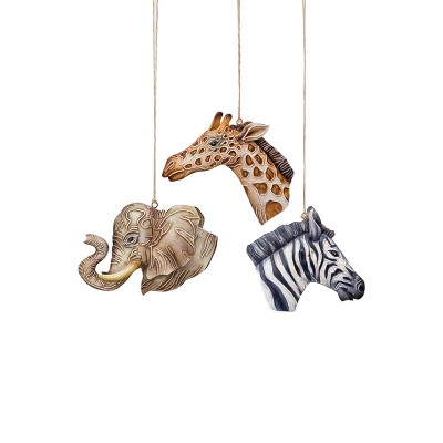 Gallerie II Safari Animal Christmas Xmas Ornament A/3