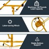 16 FT Drywall Lift, 150 LBS Heavy Duty Drywall Panel Hoist, Sheetrock Lift with 3 Lockable Wheels, 360° Adjustable Drywall Jack Lift - 4 of 4