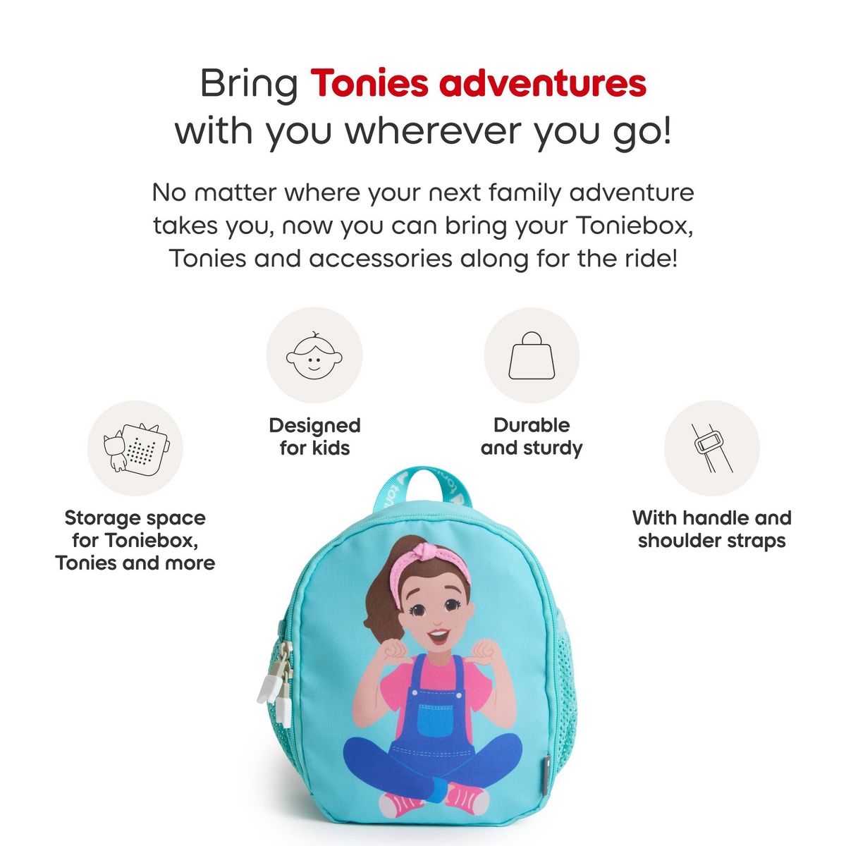 tonies Character Backpack - Ms. Rachel - thumbnail 3
