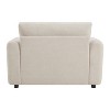 YOOCOZZ Single Sofa with Wide Armchair Seat,Dual-port Charger,Pull-line & Tufted Design and High-density Foam - 4 of 4
