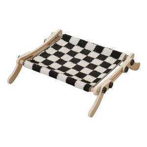 Cat Window Perch, No Screws Easy to Adjust & Assemble, Adjust Wooden Seat for Kitten Bedside Windowsill, Wooden Cats Furniture - 1 of 4