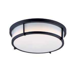 Maxim Lighting Rogue 2 - Light Flush Mount in  Black - 1 of 3