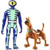 Scooby-Doo! 50th Anniversary Twin Figure Pack - Scooby and The Skeleton Man - 2 of 3