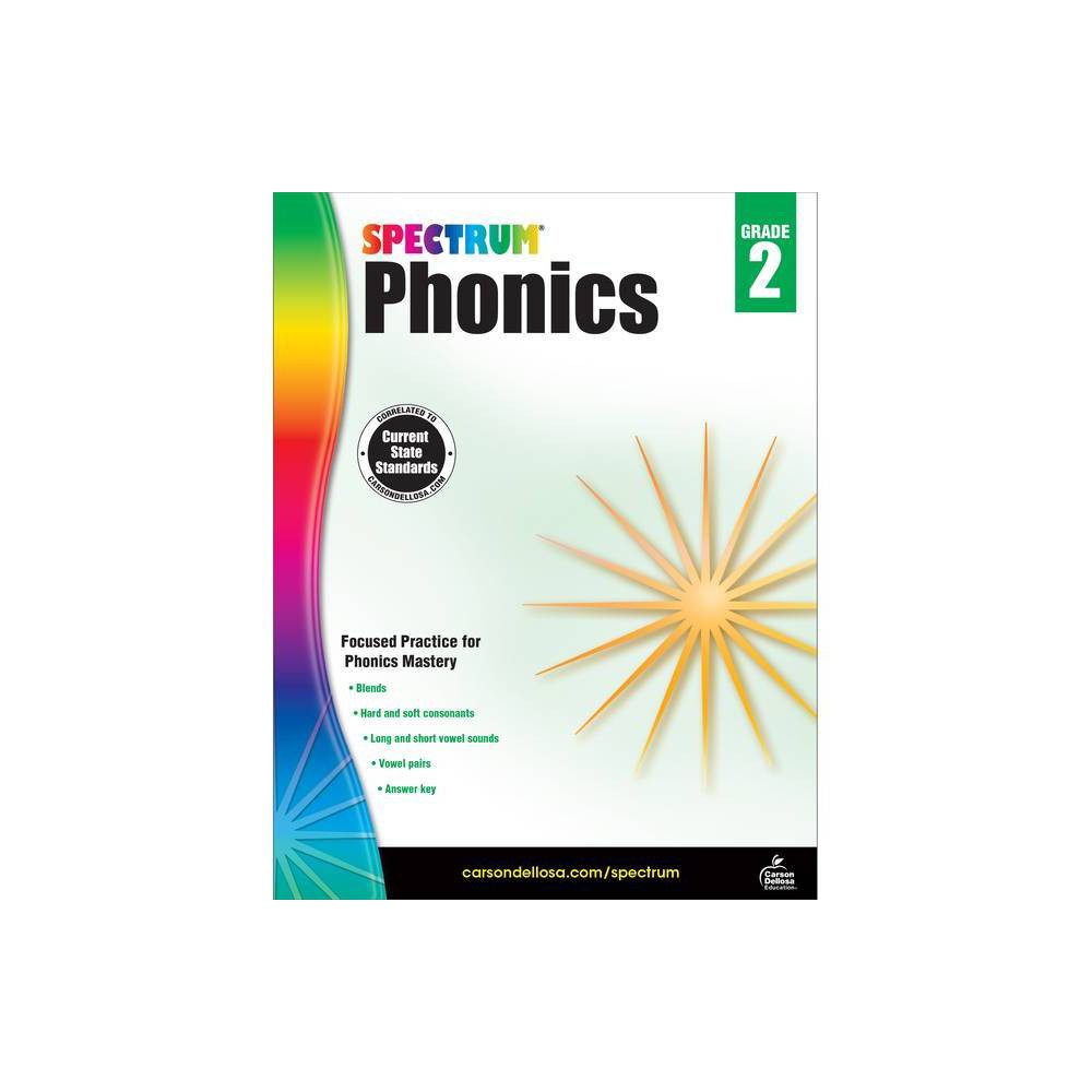 Spectrum Phonics, Grade 2 - (Paperback)