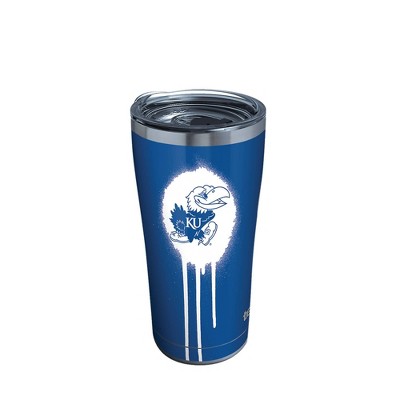 NCAA Kansas Jayhawks 20oz Graffiti Stainless Steel Tumbler