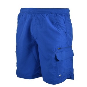 Falcon Bay Men's Rick's Cafe Solid Color Cargo Pocket Swim Trunk - 1 of 3