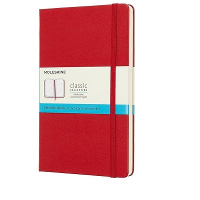 Moleskine Large Dotted Red Scarlet Hard Cover 715420