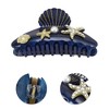 Unique Bargains Women's Elegant Scallop Hair Clips 4.06"x1.73"x2.20" 1 Pc - 3 of 3