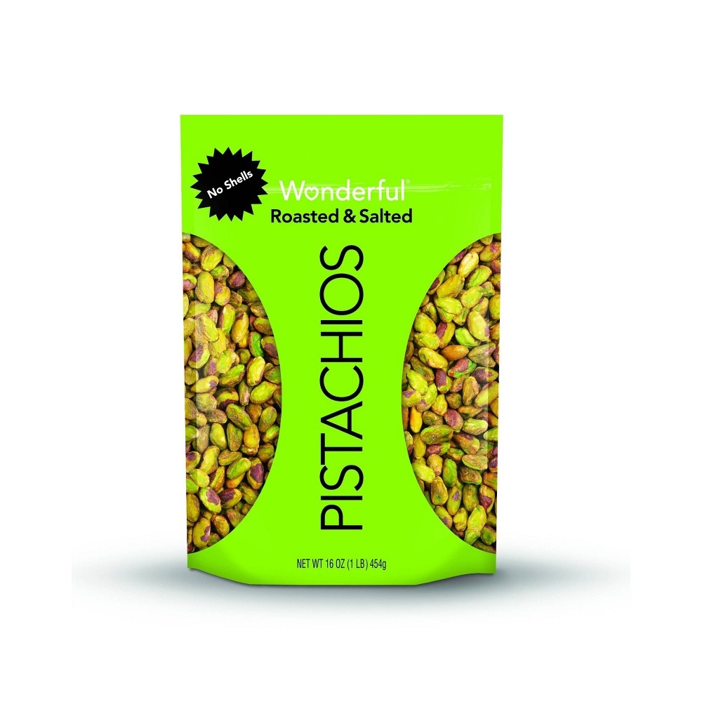 GTIN 014113911818 product image for Wonderful No Shells Roasted Salted Pistachios - 16oz | upcitemdb.com