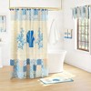 Coral Patch Memory Foam Bath Rug - 2 of 2