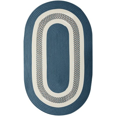 Colonial Mills Crescent Rug - Lake Blue 5'x7'