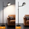 GTCLIGHTING Floor Lamp for Reading,Black Minimalist Standing Tall Lamp with Flexible Lamp Head,Adjustable Height Reading Lamp for Living Room Bedroom - 4 of 4