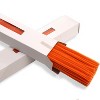 Floral Home 12" Orange Soft Chenille Stems - 30-Piece - 2 of 3