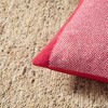 TOWN & COUNTRY TERRA Alara Solid Border Handcrafted Indoor Outdoor Decorative Pillow - 4 of 4