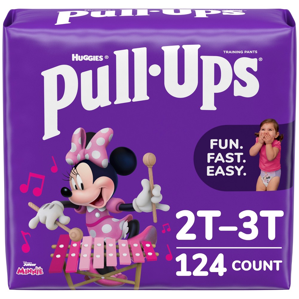 Pull-Ups Girls  Potty Training Pants  2T-3T (16-34 lbs)  124 Count