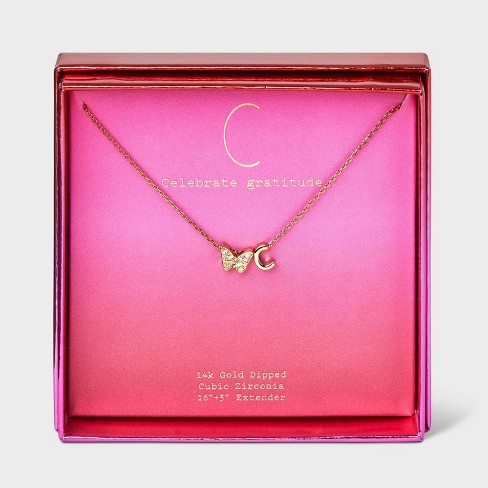 Dogeared deals butterfly necklace