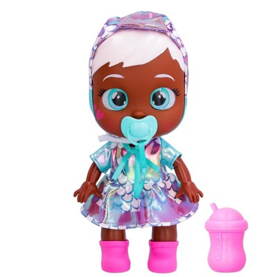 Baby Alive Baby Lil Sounds: Interactive Brown Hair Baby Doll with Pacifier  NEW - We-R-Toys