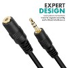 Movo MC20 3.5mm TRS Female to Male Extension Cable - 20ft - image 2 of 4