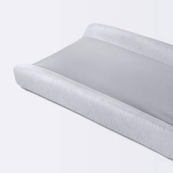 Wipeable Changing Pad Cover - Solid Heather Gray - Cloud Island™