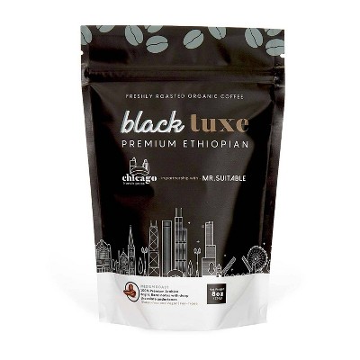 Chicago French Press Black Tuxe Medium Roast Coffee - 8oz