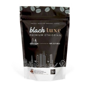Chicago French Press Black Tuxe Medium Roast Coffee - 8oz - 1 of 3