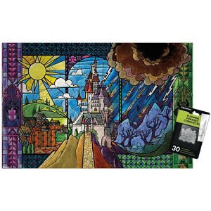 Trends International Disney Beauty and the Beast (1991) - Enchanted Castle Art Unframed Wall Poster Prints - 1 of 4